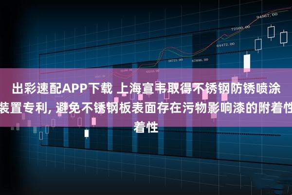 出彩速配APP下载 上海宣韦取得不锈钢防锈喷涂装置专利, 避免不锈钢板表面存在污物影响漆的附着性
