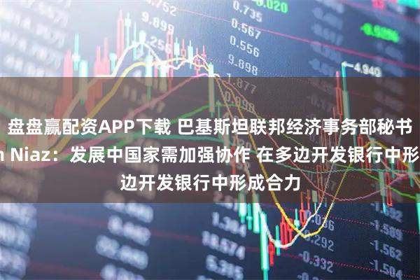 盘盘赢配资APP下载 巴基斯坦联邦经济事务部秘书Kazim Niaz：发展中国家需加强协作 在多边开发银行中形成合力