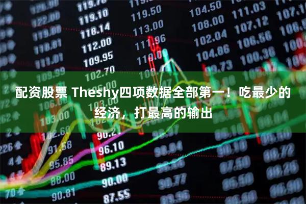 配资股票 Theshy四项数据全部第一！吃最少的经济，打最高的输出